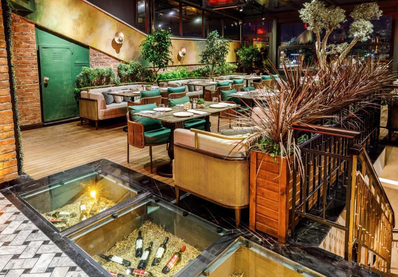 Cronton Design Hotel İstanbul Dış mekan fotoğraf Interior of the restaurant